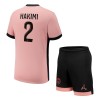 Maillot de Supporter Paris Saint-Germain Achraf Hakimi 2 Troisième 2024-25 Pour Enfant